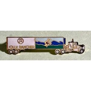 Jolly Rancher Trucking- Big Rig 18 wheeler -Truck Collectible Pin